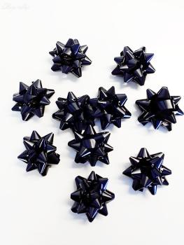 Geschenkschleifen Set schwarz selbstklebend